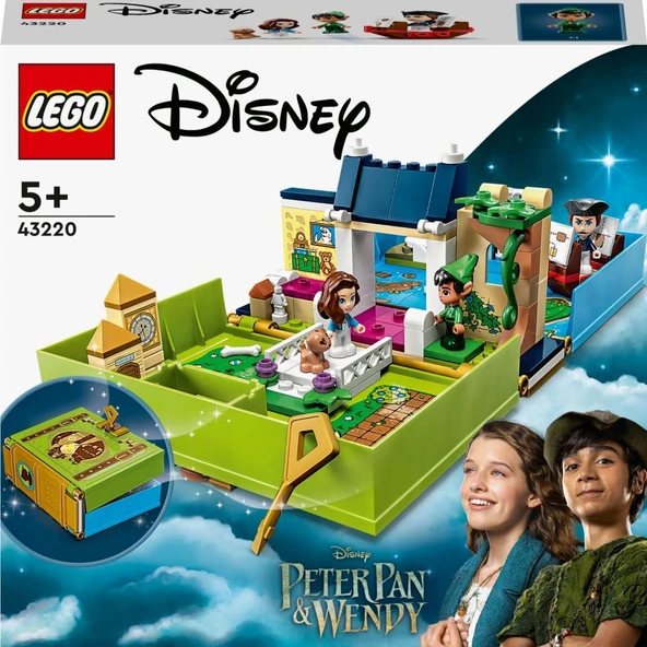 LEGO Disney 43220 Peter Pan and Wendy's Storybook Adventure ürün görseli 1