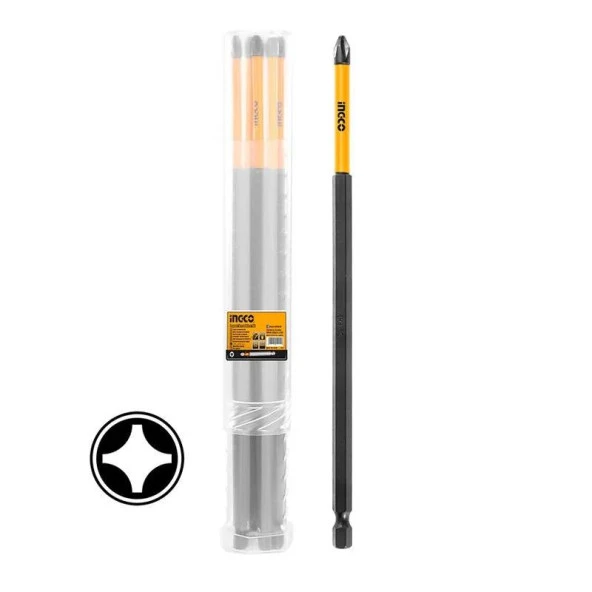 Bits Uç Ingco Sdbım11Ph283 Endüstriyel Darbeli Uzun 200 Mm 1 ADET ürün görseli 1