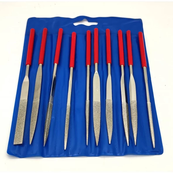 PLD Elmas Eğe Takımı 10 Parça 160mm - Resim 3