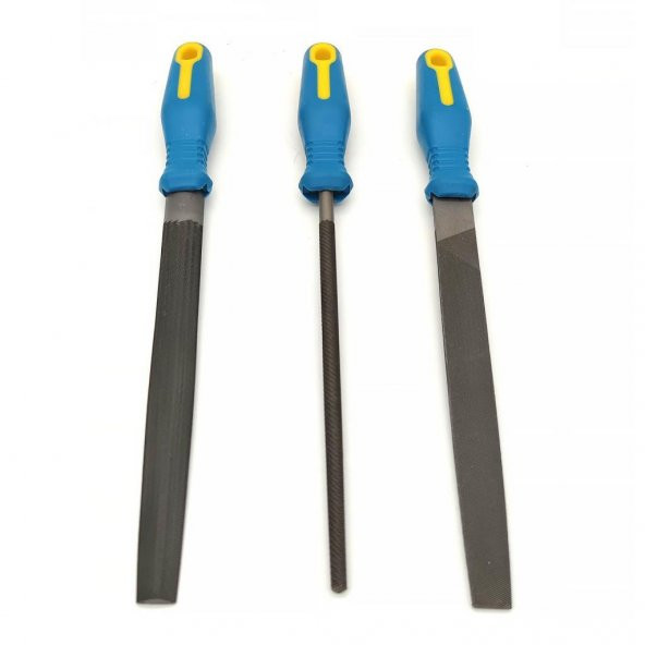PLD Saplı Eğe Takımı 3 Parça 200mm 8" - Resim 2