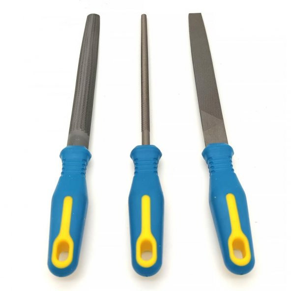 PLD Saplı Eğe Takımı 3 Parça 200mm 8" - Resim 3
