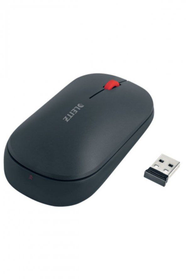 Leitz Cosy Ergo Kablosuz Mouse Gri ürün görseli 1