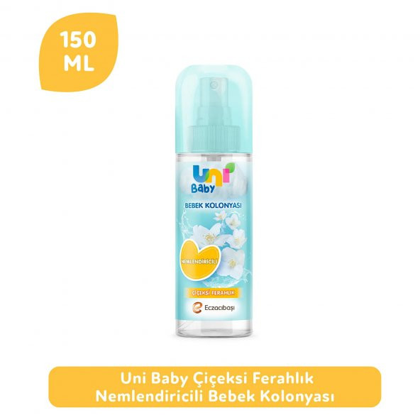 Uni Baby Bebek Kolonyası Çiçeksi Ferahlık 150x4 600 ml ürün görseli 1