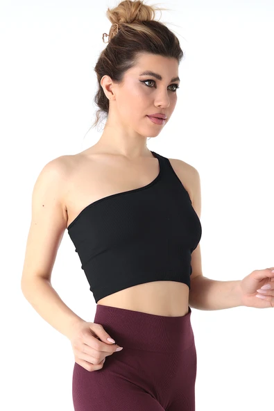 Miorre Tek Omuz Askılı Fitilli Büstiyer - Resim 12
