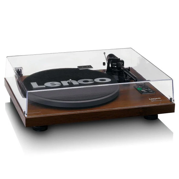 Lenco LS-600 Ahşap Bluetoothlu Pikap Plak Çalar - Resim 4
