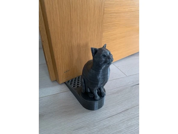 Sevimli Kedi Kapı Stoplayıcı Kapı Tutucu Kapı Altı Takozu Kapı Durdurucu ürün görseli 1