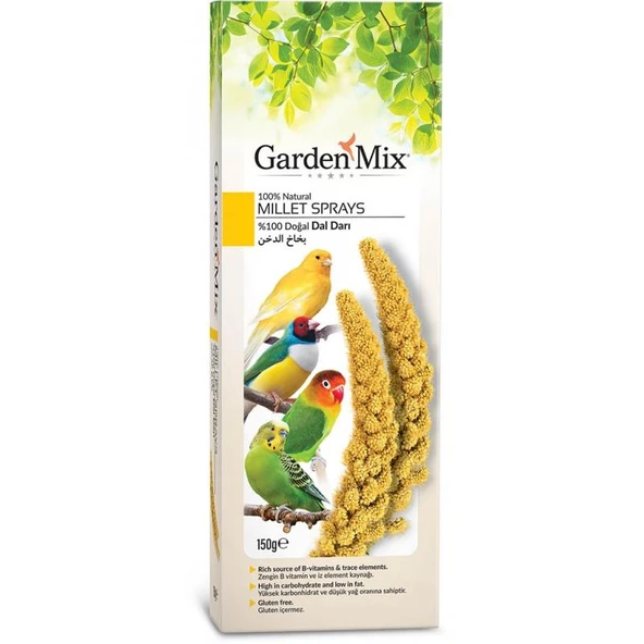 Gardenmix Platin Sarı Dal Darı 150Gr ürün görseli 1