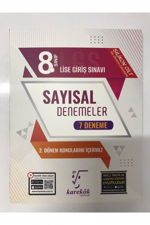 8. Sınıf Lgs 7li Sayısal Denemeler Yeni ürün görseli 1