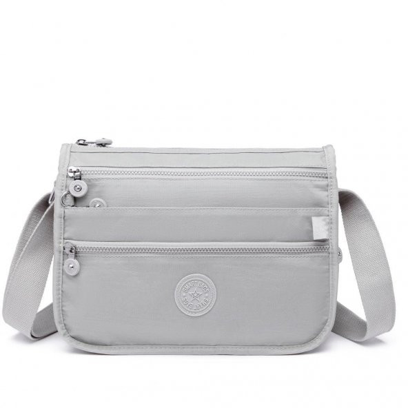Smart Bags Kadın Postacı Omuz Çantası 1128 A.Gri ürün görseli 1