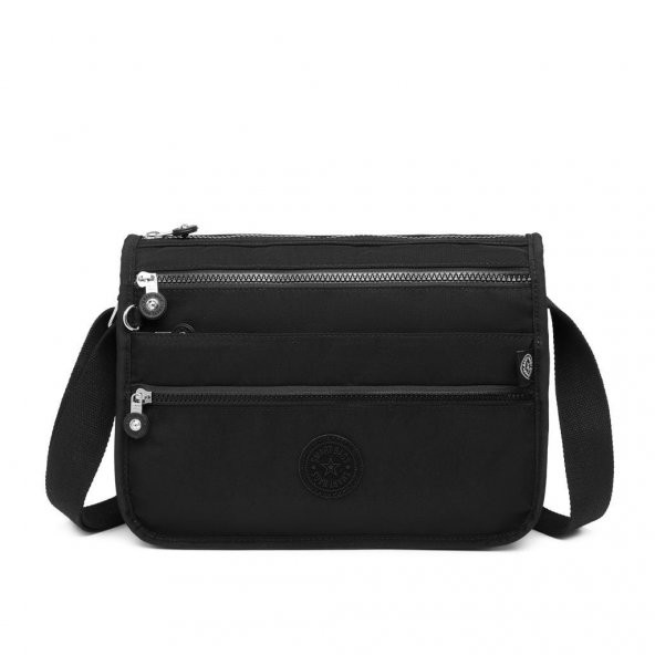 1128 Kadın Postacı Omuz Çantası Smart Bags Siyah ürün görseli 1