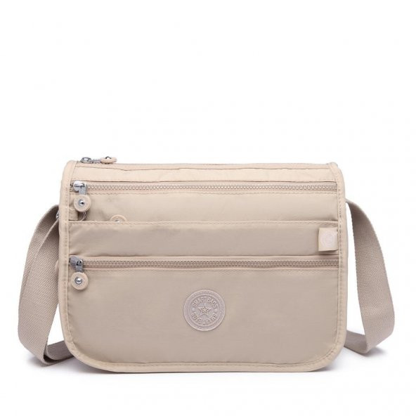 Kadın Postacı Omuz Çantası Smart Bags 1128 Bej ürün görseli 1