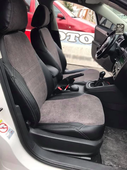 2017 model Volskwagen Jetta Özel Dikim Koltuk Kılıfı ürün görseli 1