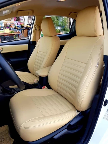 Toyota Corolla Maldive Deri&Maldive Deri Özel Dİkim Koltuk Kılıfı ürün görseli 1