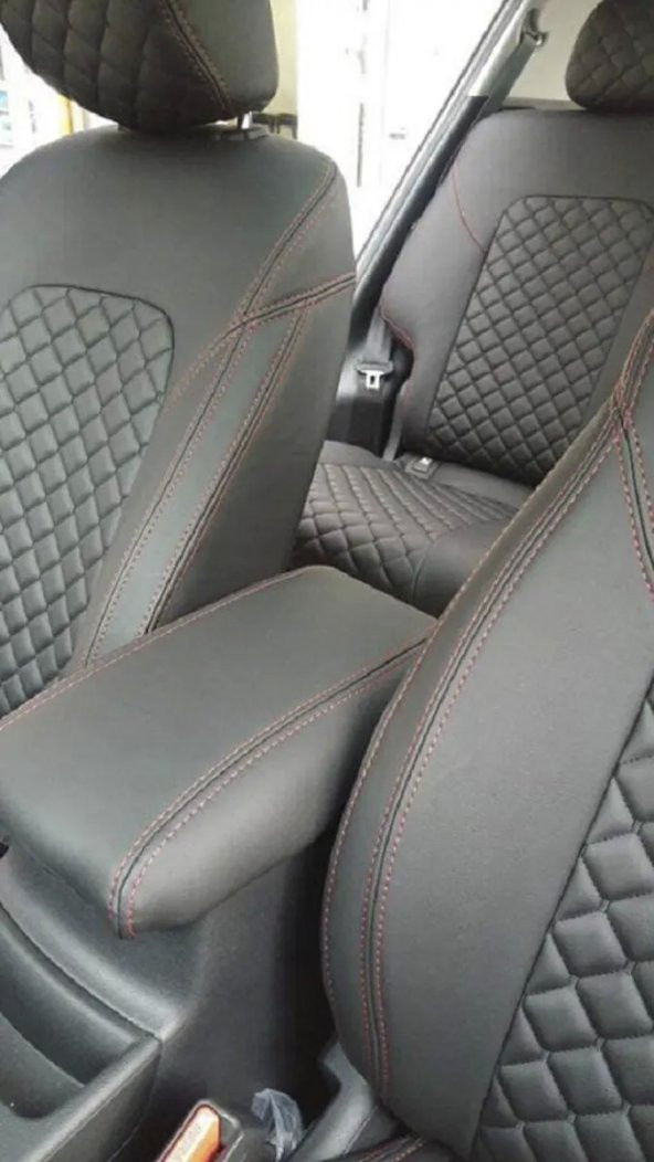 VW Caddy Araca Özel Koltuk Kılıfı - Resim 2