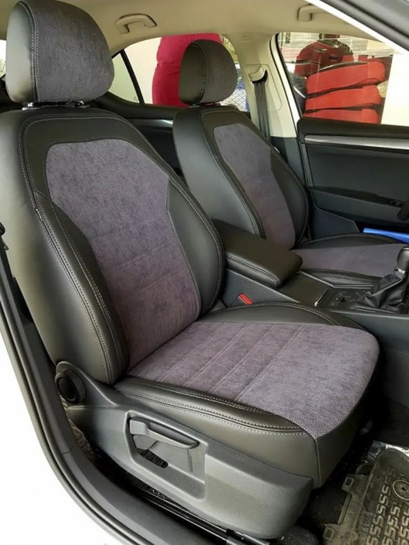 VW Caddy Araca Özel Koltuk Kılıfı - Resim 11
