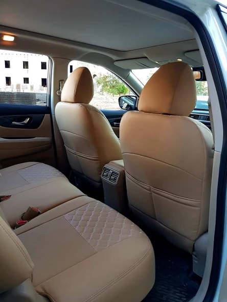 Nissan XTrail Kapitone Özel Dikim Koltuk Kılıfı ürün görseli 1