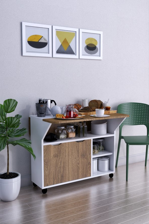 Suntalem Yemek Masası Katlanabilir - Resim 3