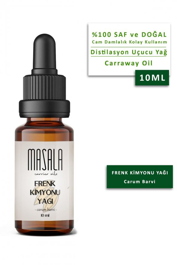 Masala Frenk Kimyon (Keraviye) Yağı 10 ml. - (Cumin Oil) ürün görseli 1