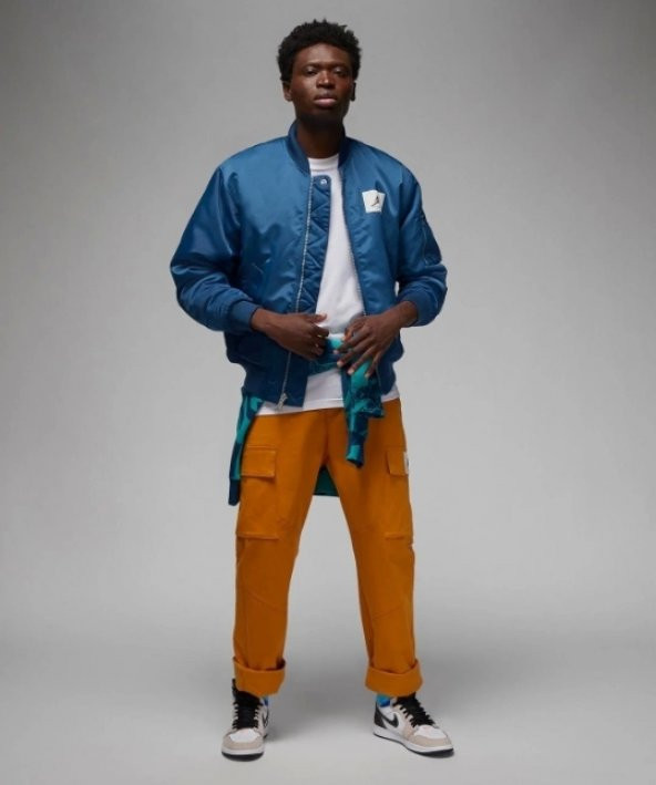 Nike Jordan M J Ess Stmt Varsıty Ow Jacket - Resim 3