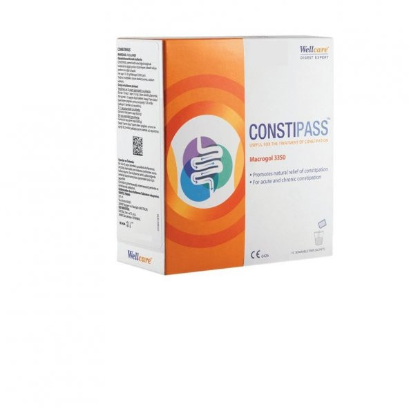 Constipass Macrogol 3350 Takviye Edici Gıda 10 Saşe ürün görseli 1