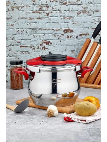 Cooker CKR2877 Klipso Kapak Düdüklü Tencere 6 Lt ürün görseli 1