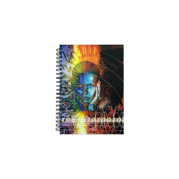 Özgün 20x28 Spiralli 4 Konulu Defter 160 Yp. Çizgili ürün görseli 1