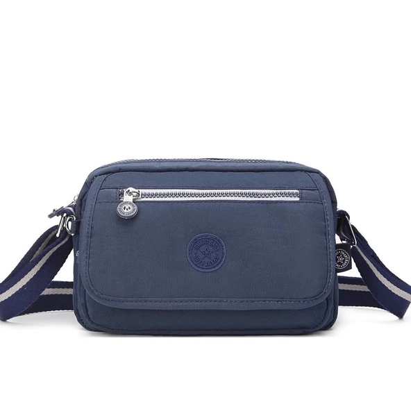 Smart Bags Postacı Kadın Çantası Krinkıl Kumaş 3166 ürün görseli 1