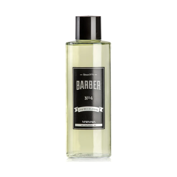 Barber Marmara No 4 Eau De Cologne 500 ml Cam Şişe - Resim 2
