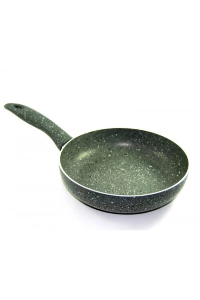 New and Single Tava Granit Tek Kulp 18 cm Yanmaz Tava Kızartma Yumurta Tavası ürün görseli 1