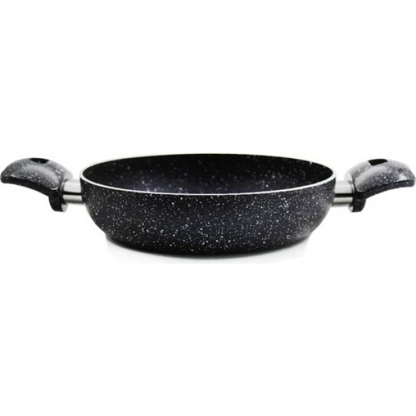 New and Single Granit Cift Kulp 20 cm Tava Yumurta Tavası Yanmaz Yapışmaz Tava ürün görseli 1
