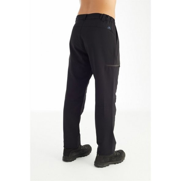 Crozwise Outdoor - Erkek Siyah Likralı Yazlık Spor Pantolon - 2178-06 ürün görseli 1