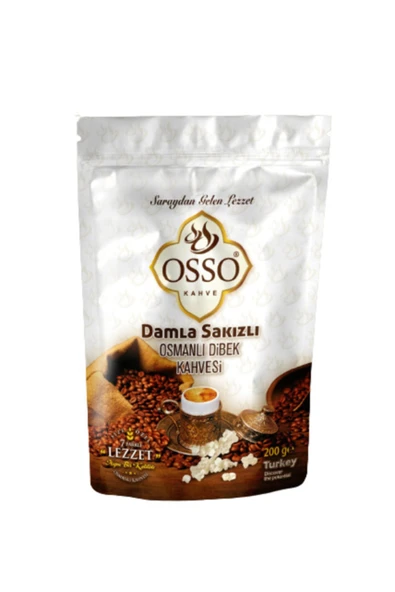 OSSO KAHVE Osso Damla Sakızlı Dibek Kahvesi 4x200gr ürün görseli 1