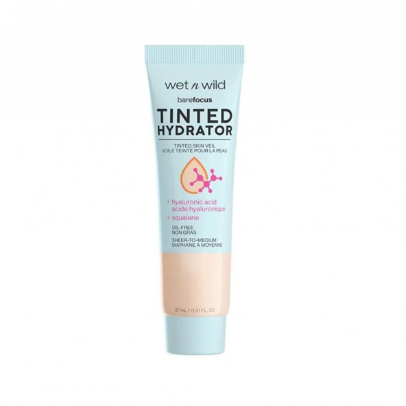 wet n wild Bare Focus Tinted Hydrator Light Medium/Moyen Cleir 1114063E ürün görseli 1