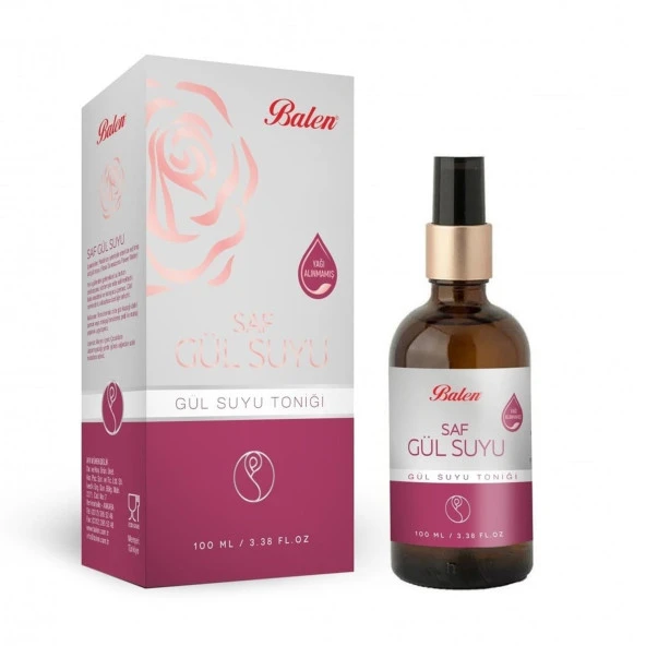 Balen Saf Gül Suyu 100 Ml ürün görseli 1