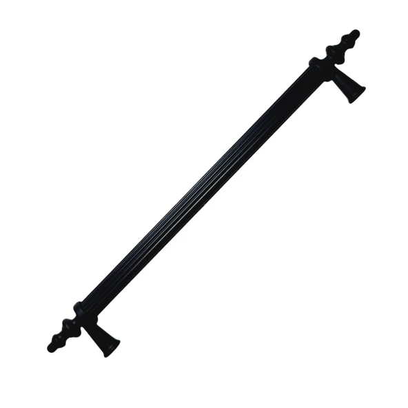 Zirve Çubuk Siyah 192 mm Alüminyum Kulp ( 5 ADET ) ürün görseli 1