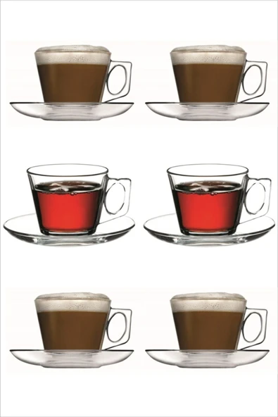 Paşabahçe vela espresso kahve fincanı takımı 12 parça 80 cc. ürün görseli 1