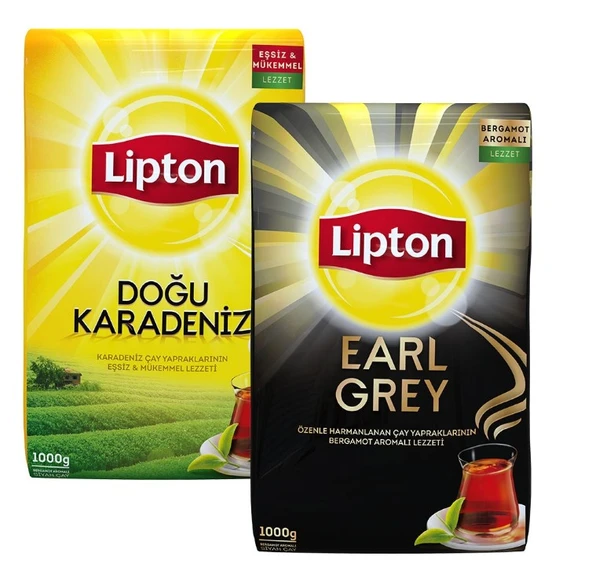 Lipton Doğu Karadeniz Dökme Çay 1 KG  Lipton Earl Grey Dökme Çay 1 KG ürün görseli 1