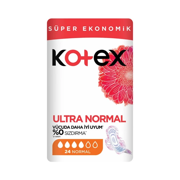Kotex Ultra Süper Ekonomik Paket Normal 24lü ürün görseli 1