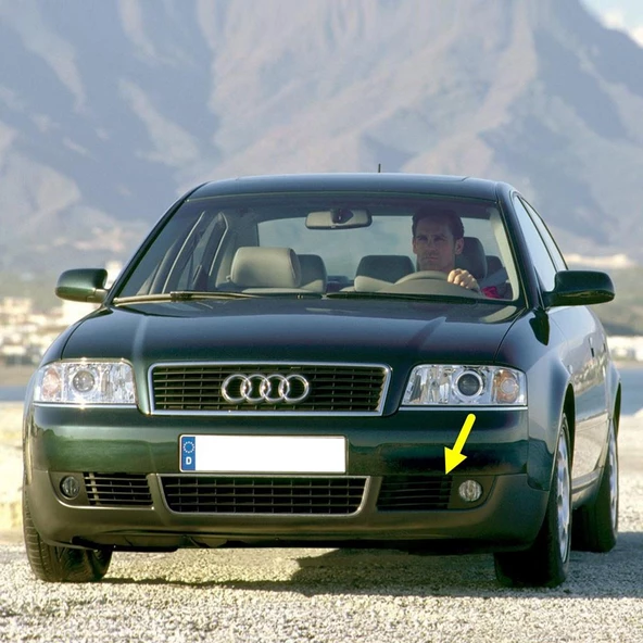 Audi A6 2002-2005 Ön Sol Sis Farı Izgarası Çerçevesi 4B0807681T ürün görseli 1