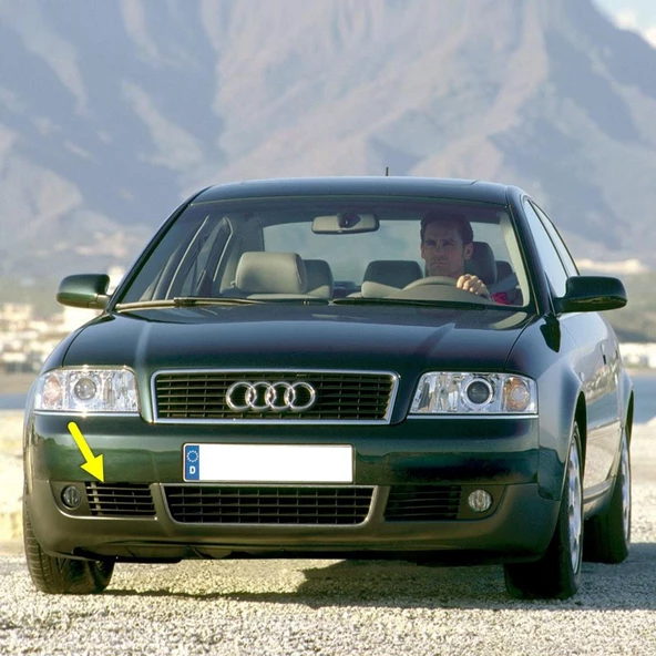 Audi A6 2002-2005 Ön Sağ Sis Farı Izgarası Çerçevesi 4B0807682T ürün görseli 1