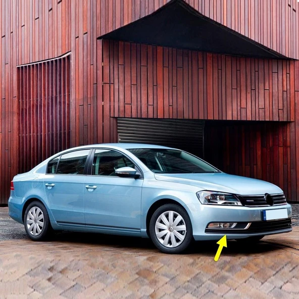 VW Passat B7 2011-14 Sağ Sis Farı Çerçevesi Trendline Paket 3AA854662 ürün görseli 1