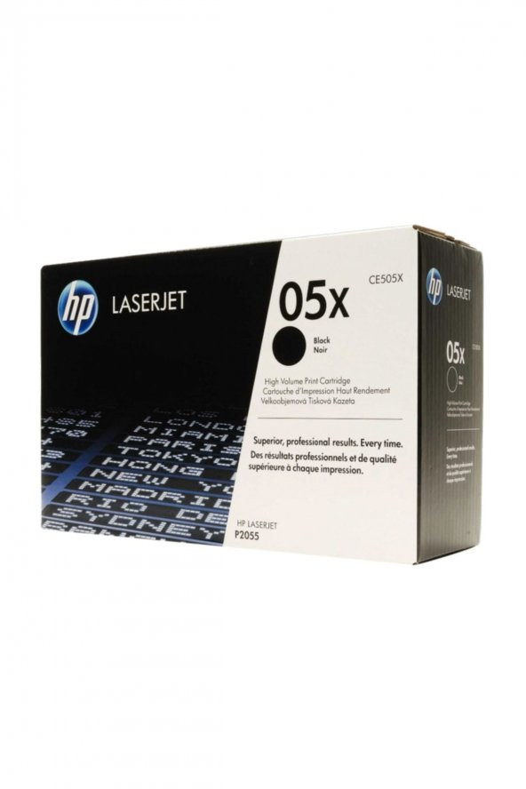 HP CE505X (05X) SİYAH ORJİNAL TONER - HP P2035/2055 TONERİ ürün görseli 1
