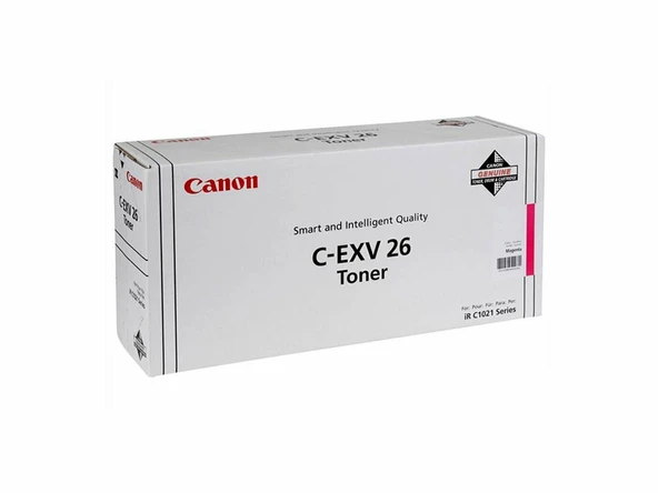 Canon C-EXV26M (1658B006BA) Kırmızı Orjinal Toner - IR-C1021 / IR-C1022 ürün görseli 1