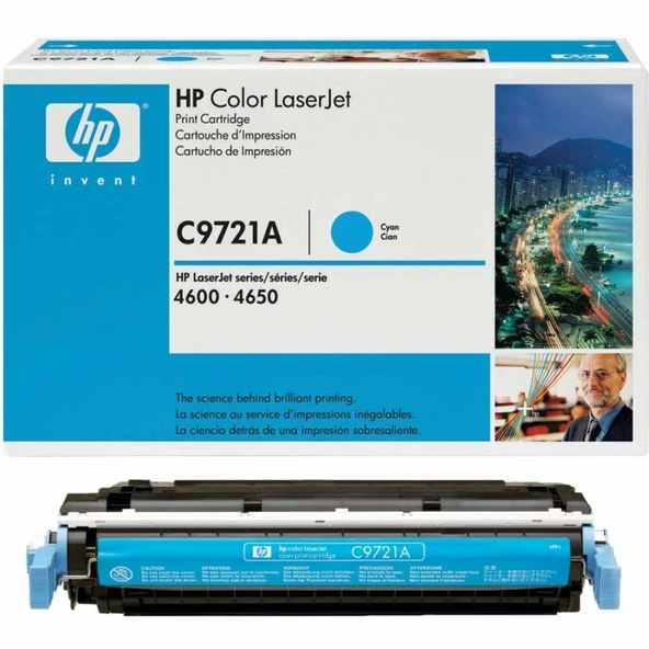 C9721a Orjinal Mavi Toner ürün görseli 1