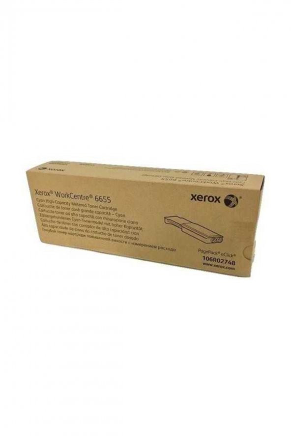 Xerox 106R02748 WorkCentre 6655 Mavi Orjinal Toner ürün görseli 1
