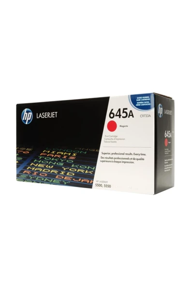 HP C9733A ORJİNAL KIRMIZI TONER - Laserjet 5500/5550 ürün görseli 1