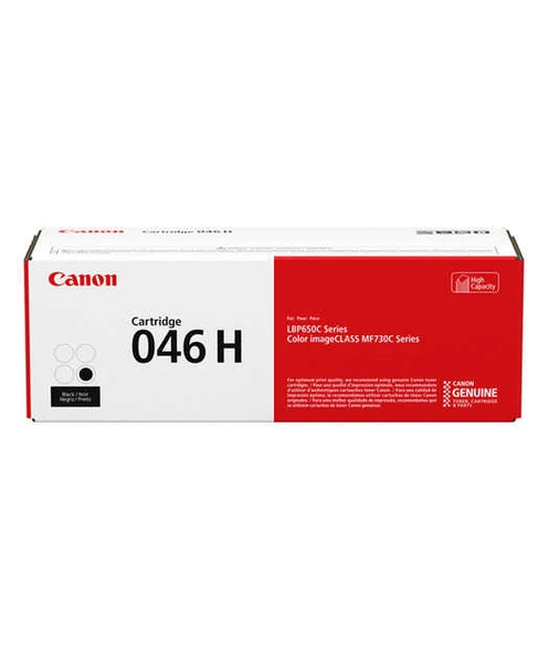 CANON CRG-046H BK SİYAH ORJİNAL TONER LBP-653cdw / MF732cdw Serisi ürün görseli 1