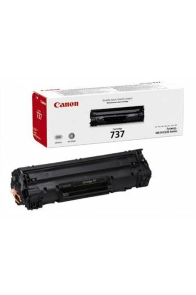 CANON CRG-737 SİYAH ORJİNAL TONER MF211 / MF212W / MF216 ürün görseli 1