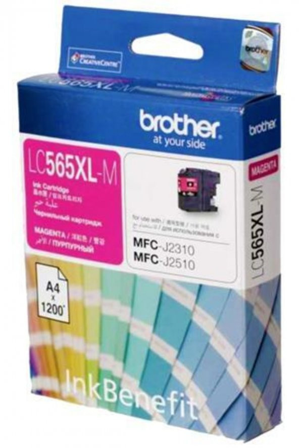 BROTHER LC565XLM KIRMIZI ORJİNAL KARTUŞ MFC-J3720 Yüksek Kapasite ürün görseli 1