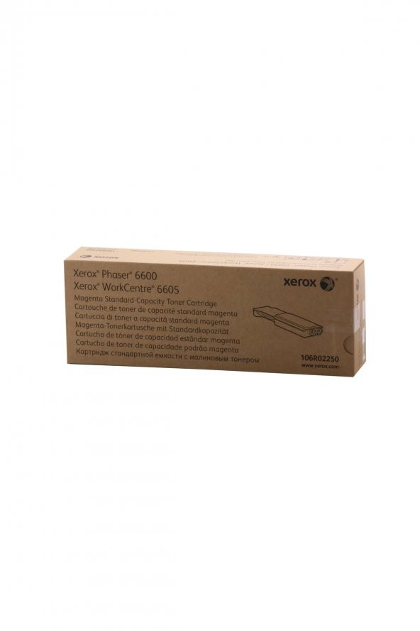 XEROX 6600 / 6605 106R02250 KIRMIZI ORJİNAL TONER 2.000 Sayfa ürün görseli 1